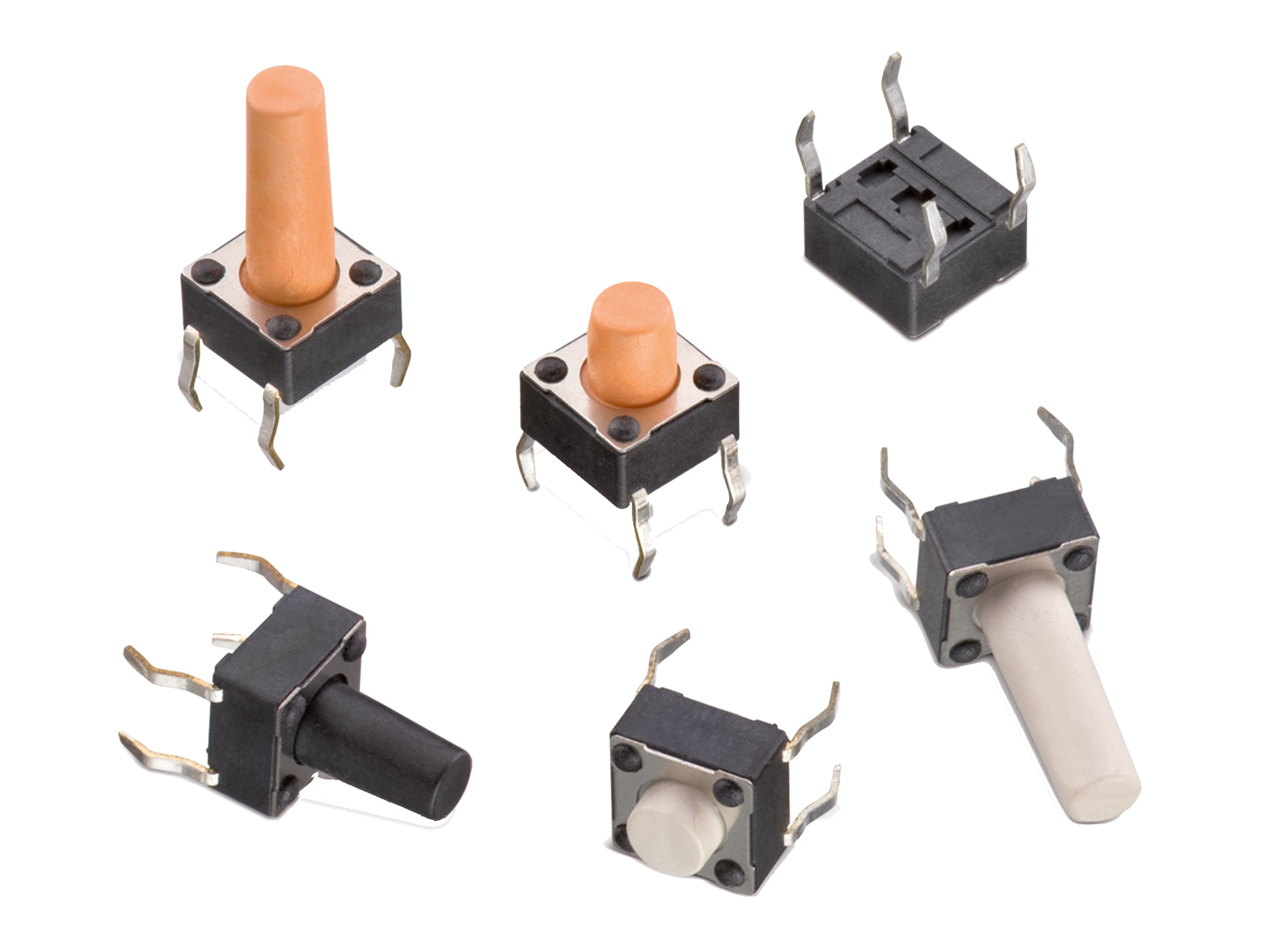 WSTATV THT Tact Switch 6x6 mm Electromechanical Components Würth Elektronik Product Catalog